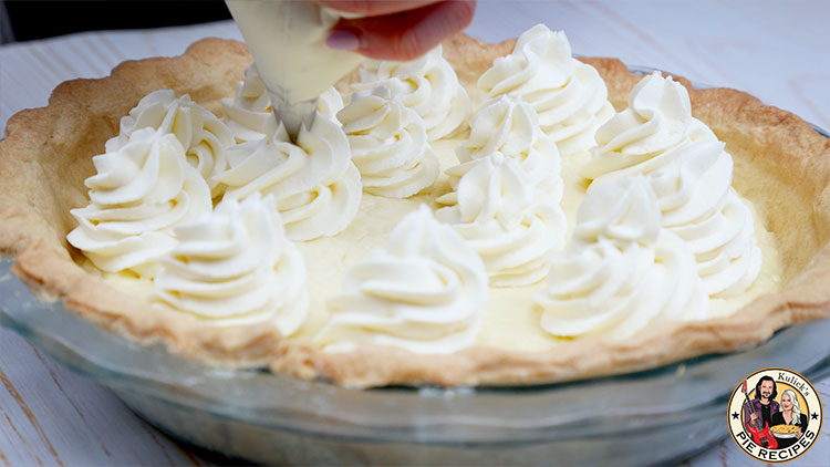 How do you thicken a coconut cream pie